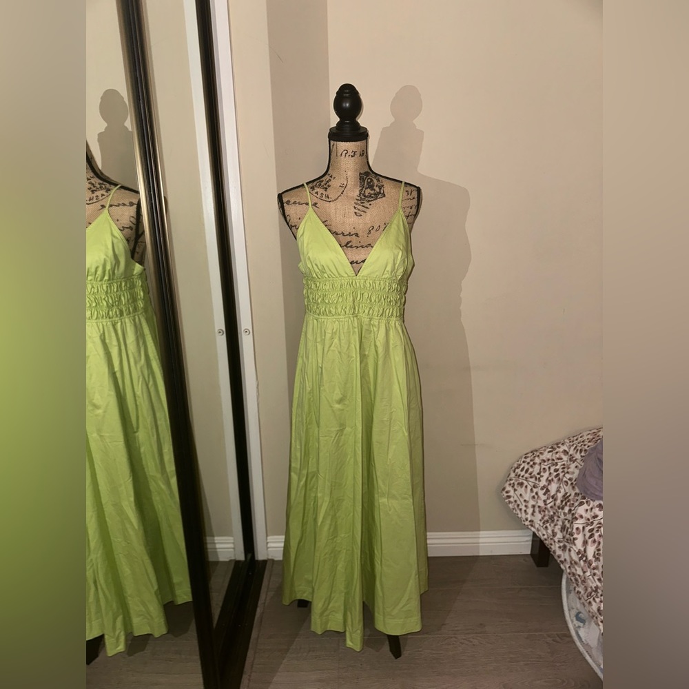 Lime Green Zara Dress xL